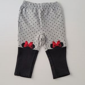 NWT DISNEY Baby GAP Girls  Pull On Pants 6-12m